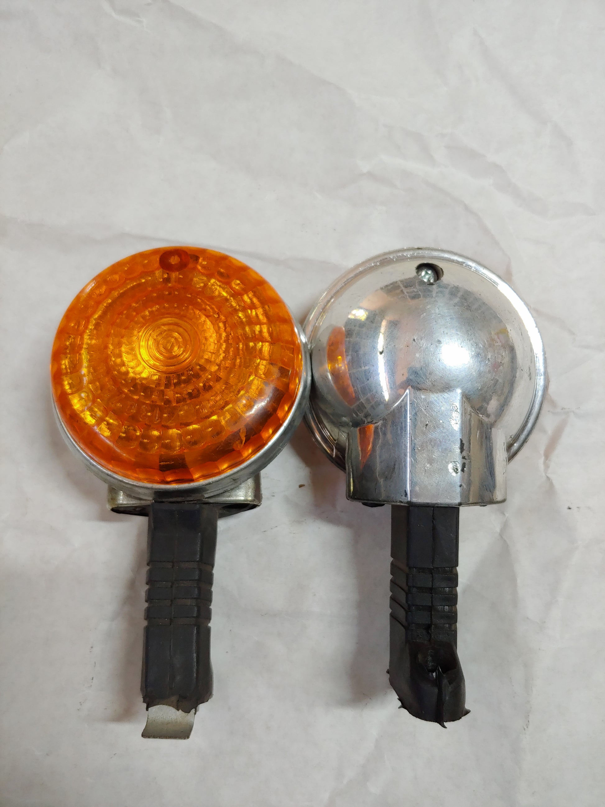 MZ Yeni Model Nikel Yuvarlak Sinyal 2li