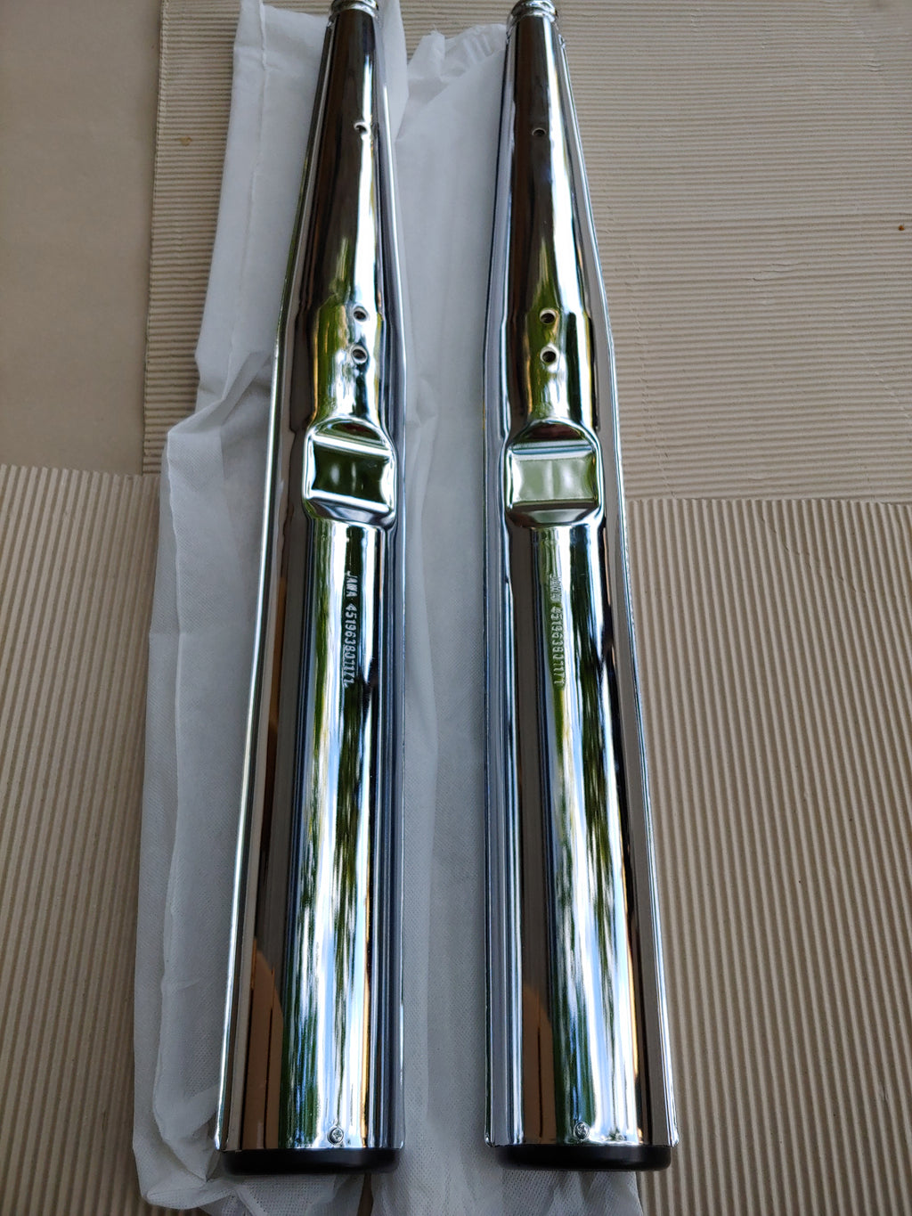 JAWA 350 Type 638/640 Orijinal Egzoz Takımı