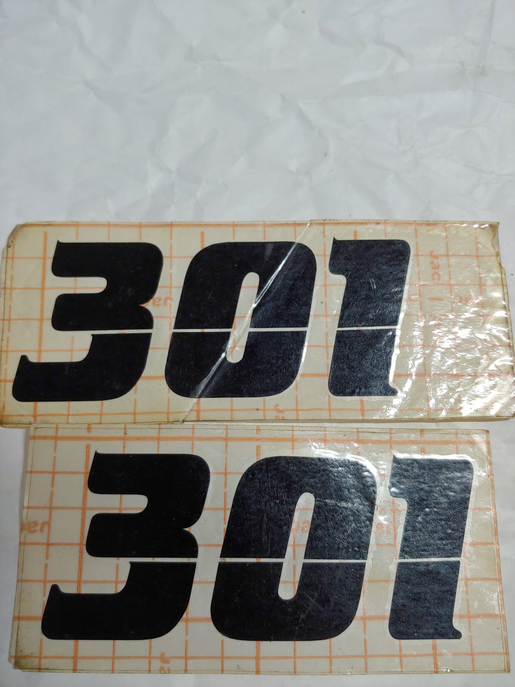 MZ 301 Orijinal Yan Kapak Etiket Takımı