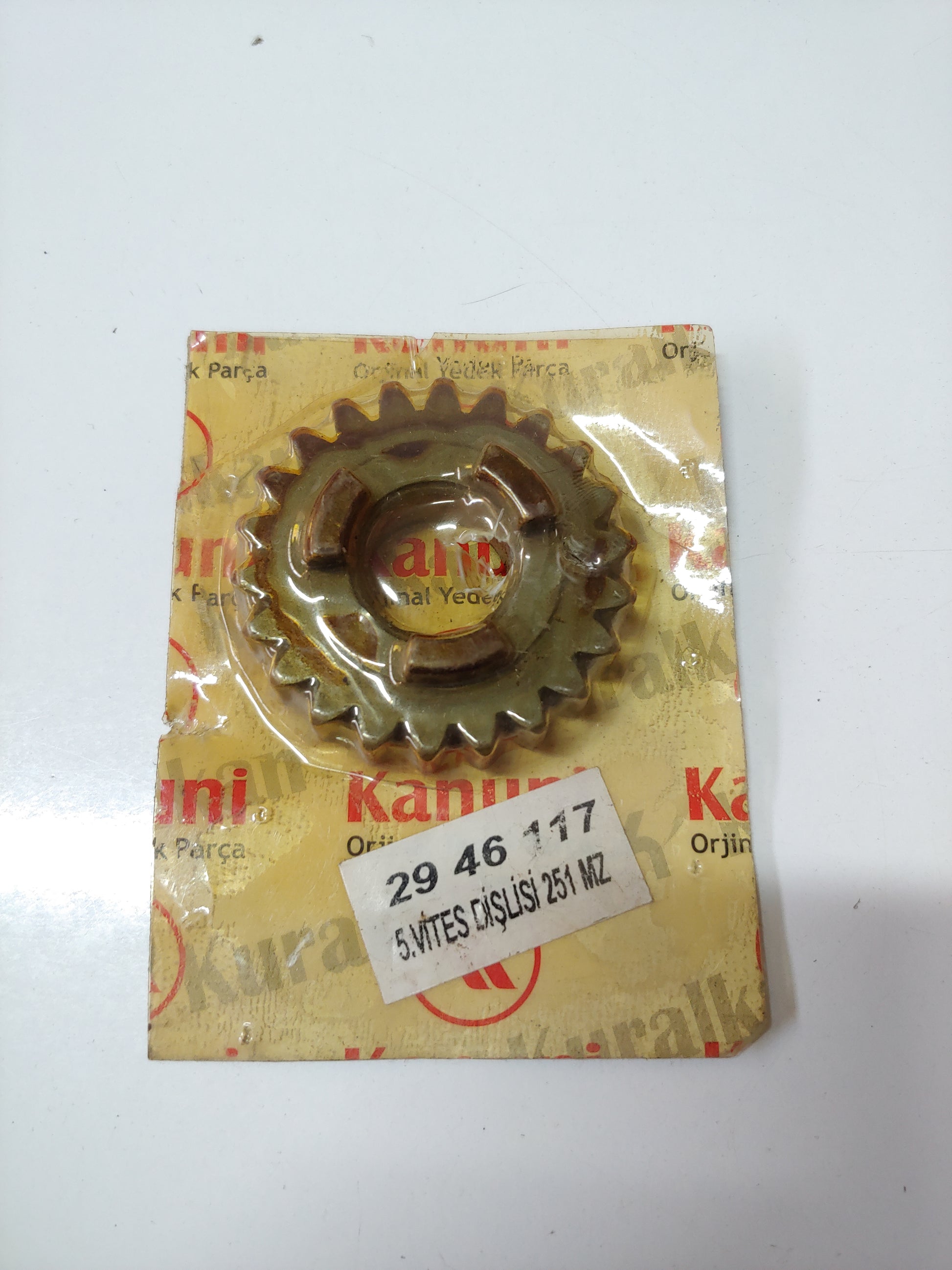 MZ 251 Orijinal Kuralkan 5.Vites Dişlisi M22