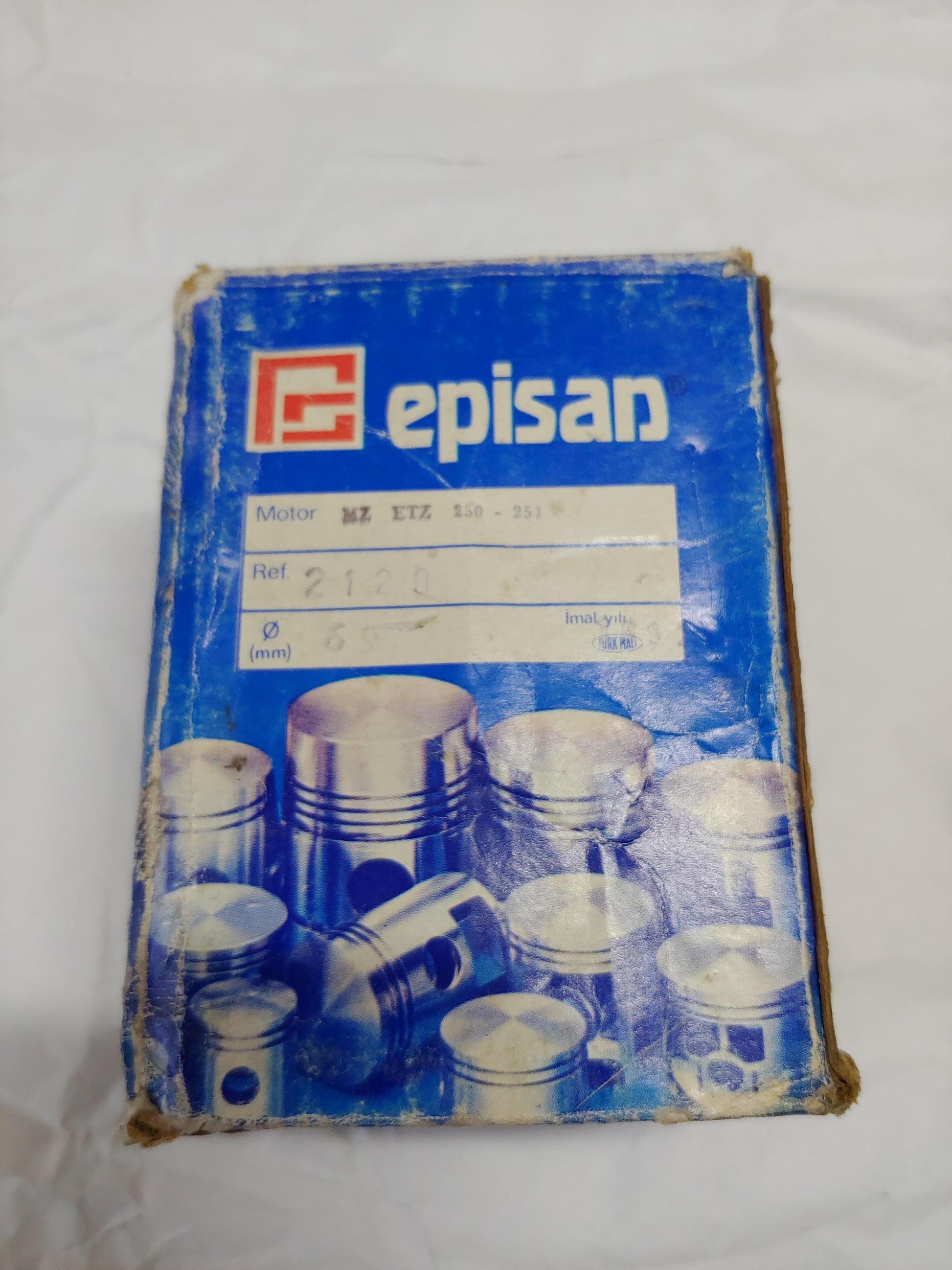 MZ 251 Episan 69.5 Piston Takımı