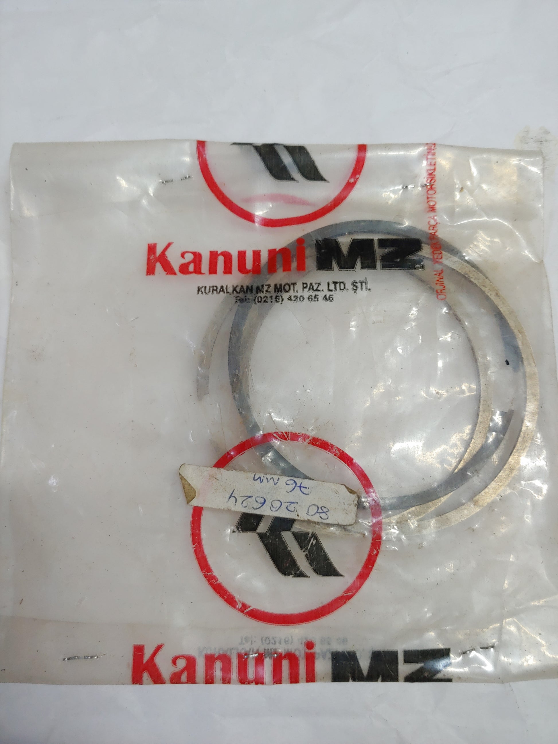 MZ 301 Orijinal 76 Mm Segman Takımı