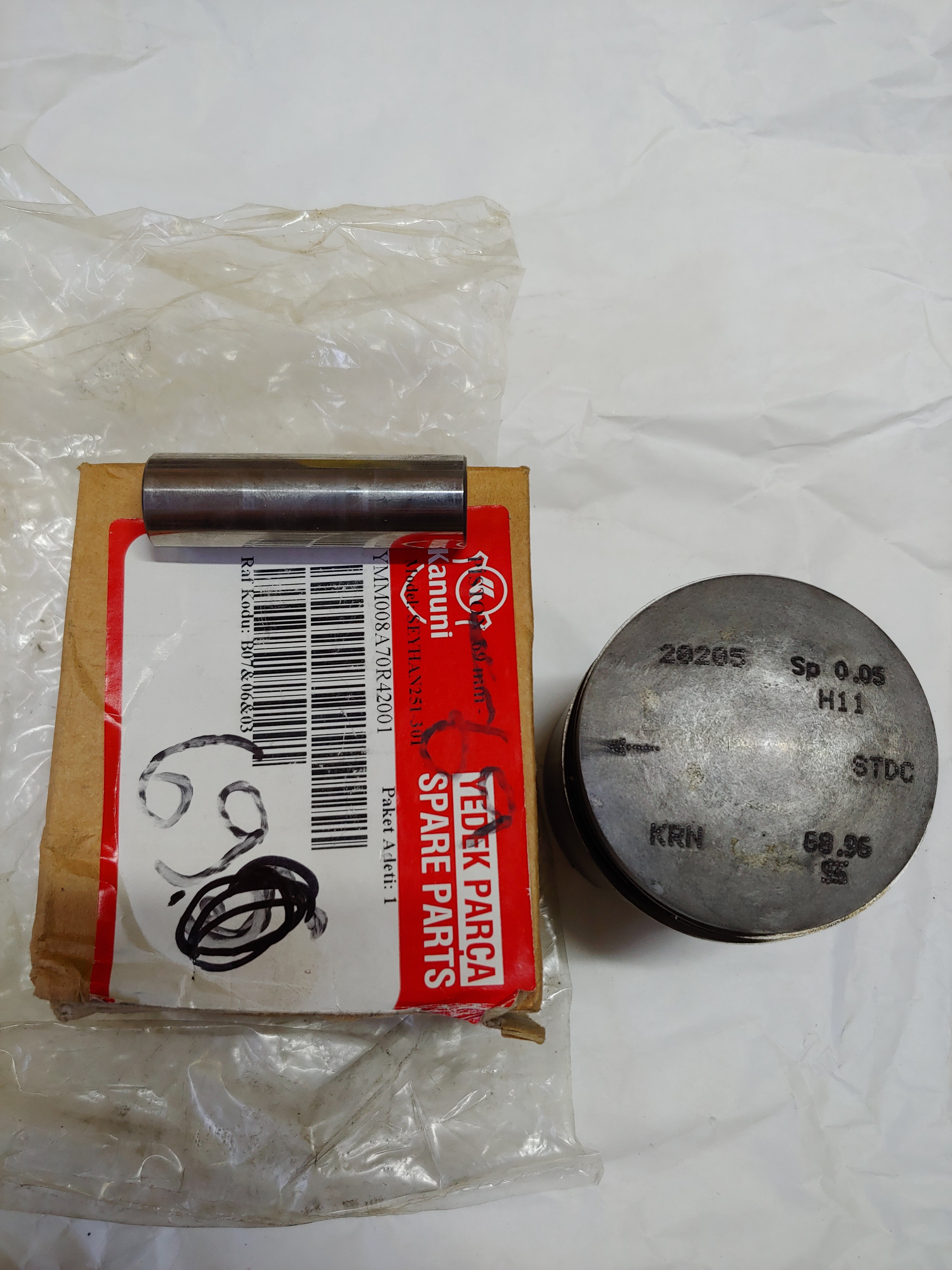 MZ 251 Oriijnal KRN 68.95 Mm Piston Takımı – Mağaza