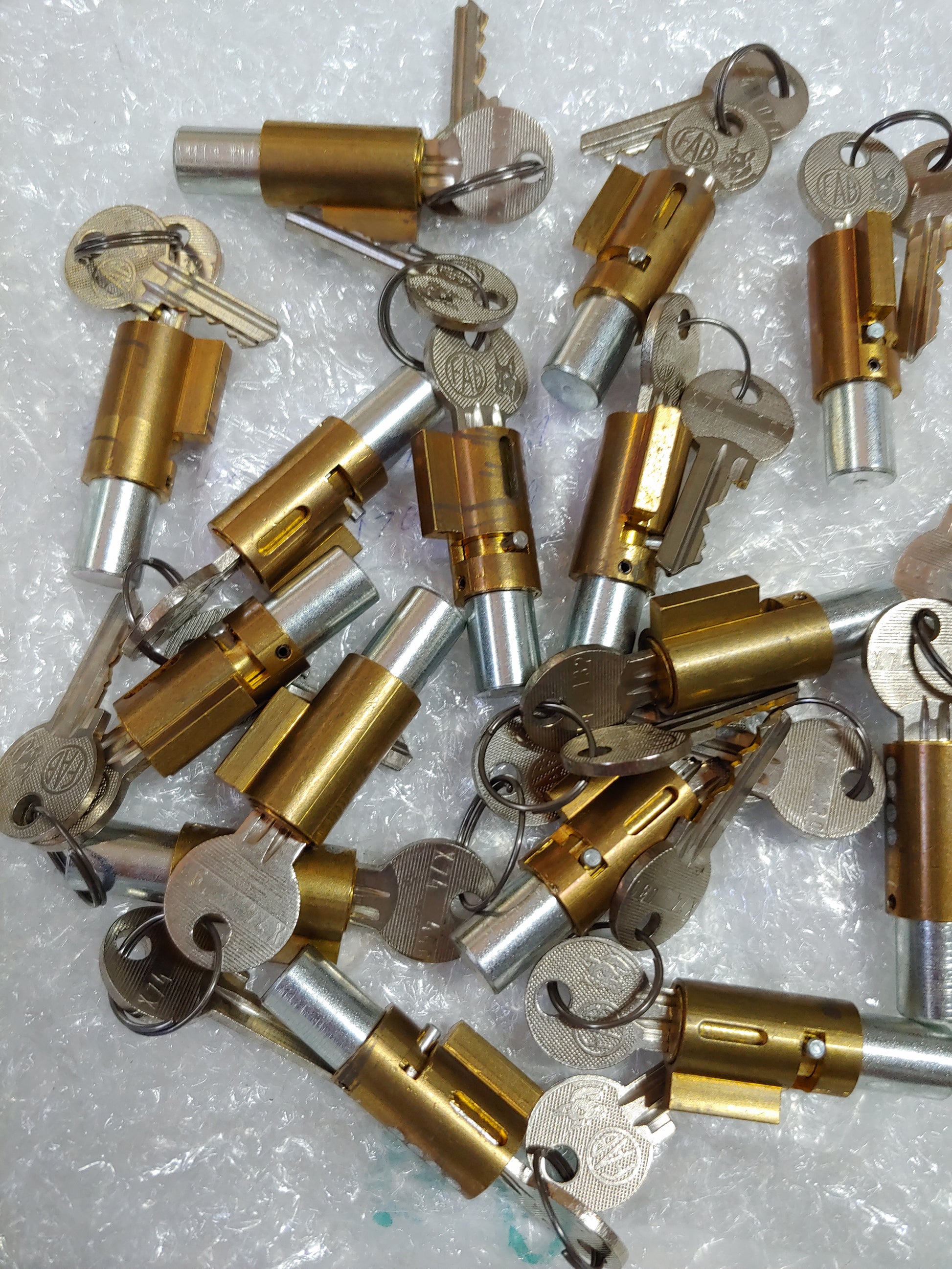 JAWA 350 640 Orijinal Sele ve Boyun Kilit Takımı