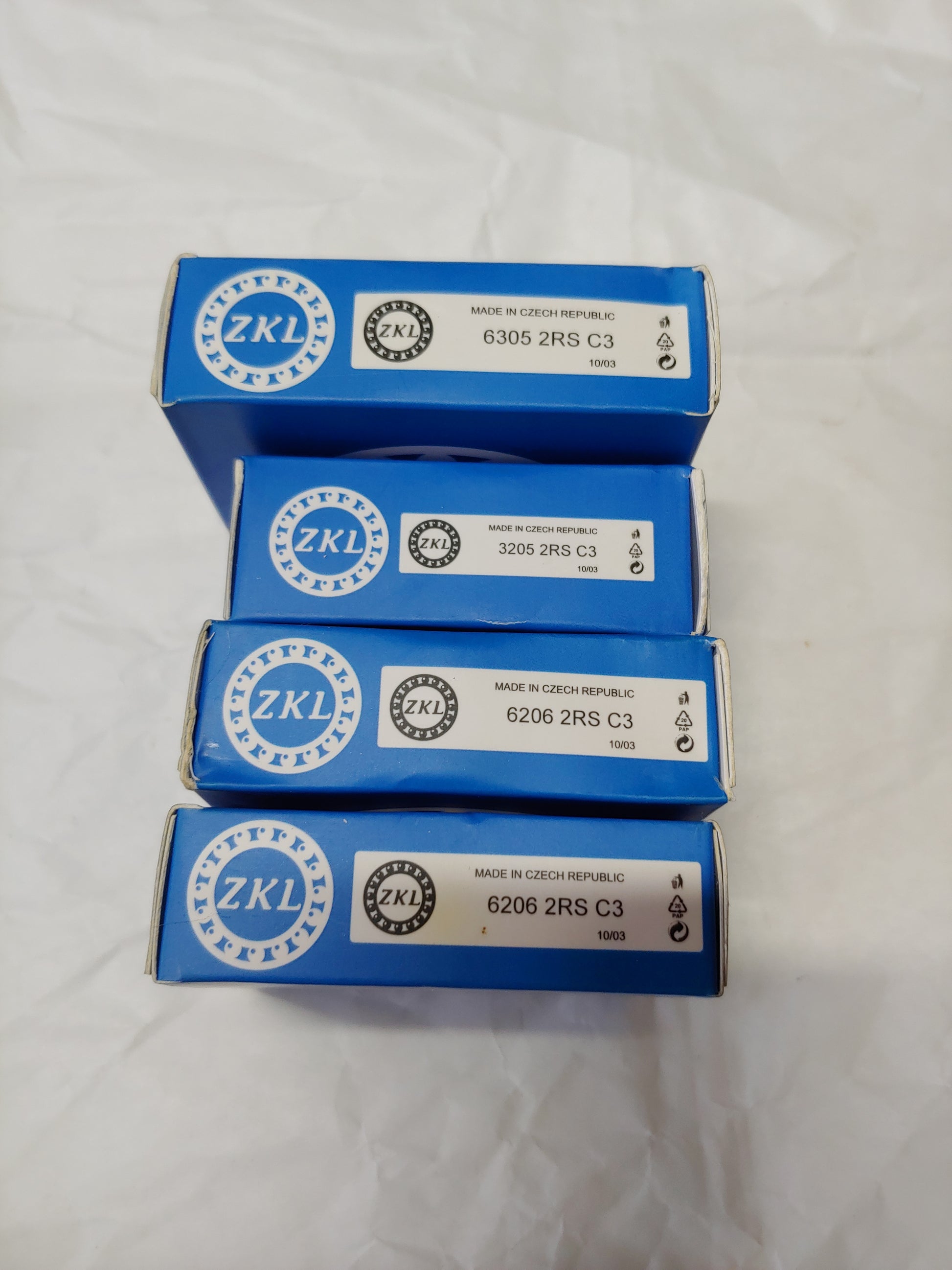 JAWA 350 Orijinal ZKL Marka Krank Rulman Takımı 4lü Set