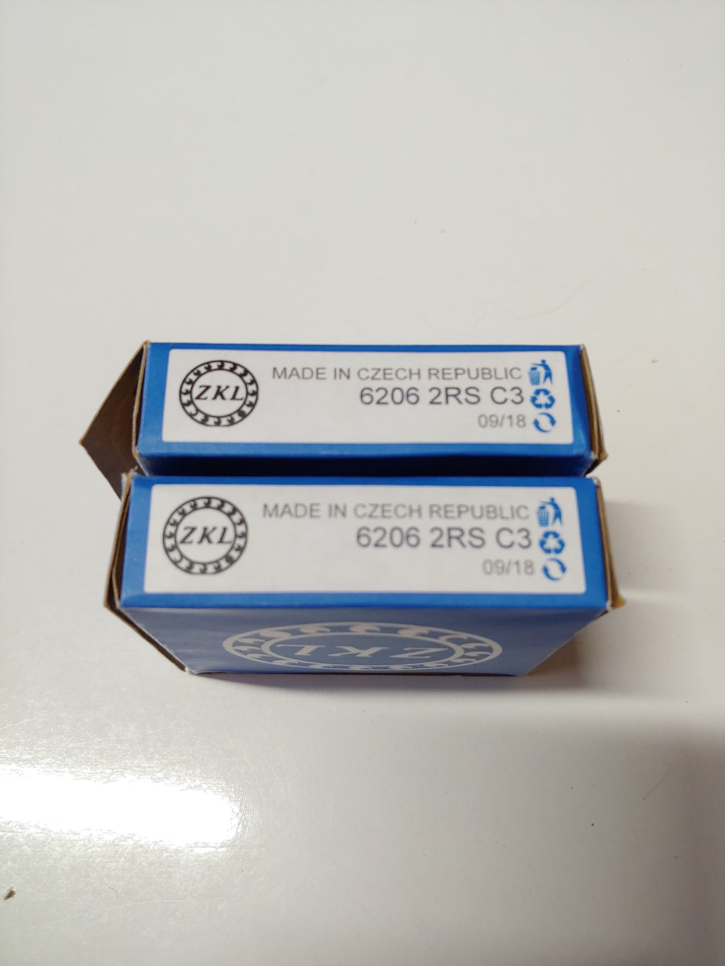 JAWA 350 Orijinal Krank Orta Rulman Takımı ZKL (6206 2RS C3) 2 Ad.