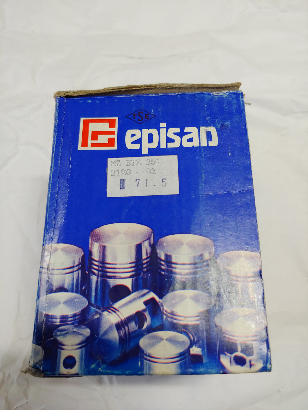 MZ 251 71.5 Episan Piston Takımı