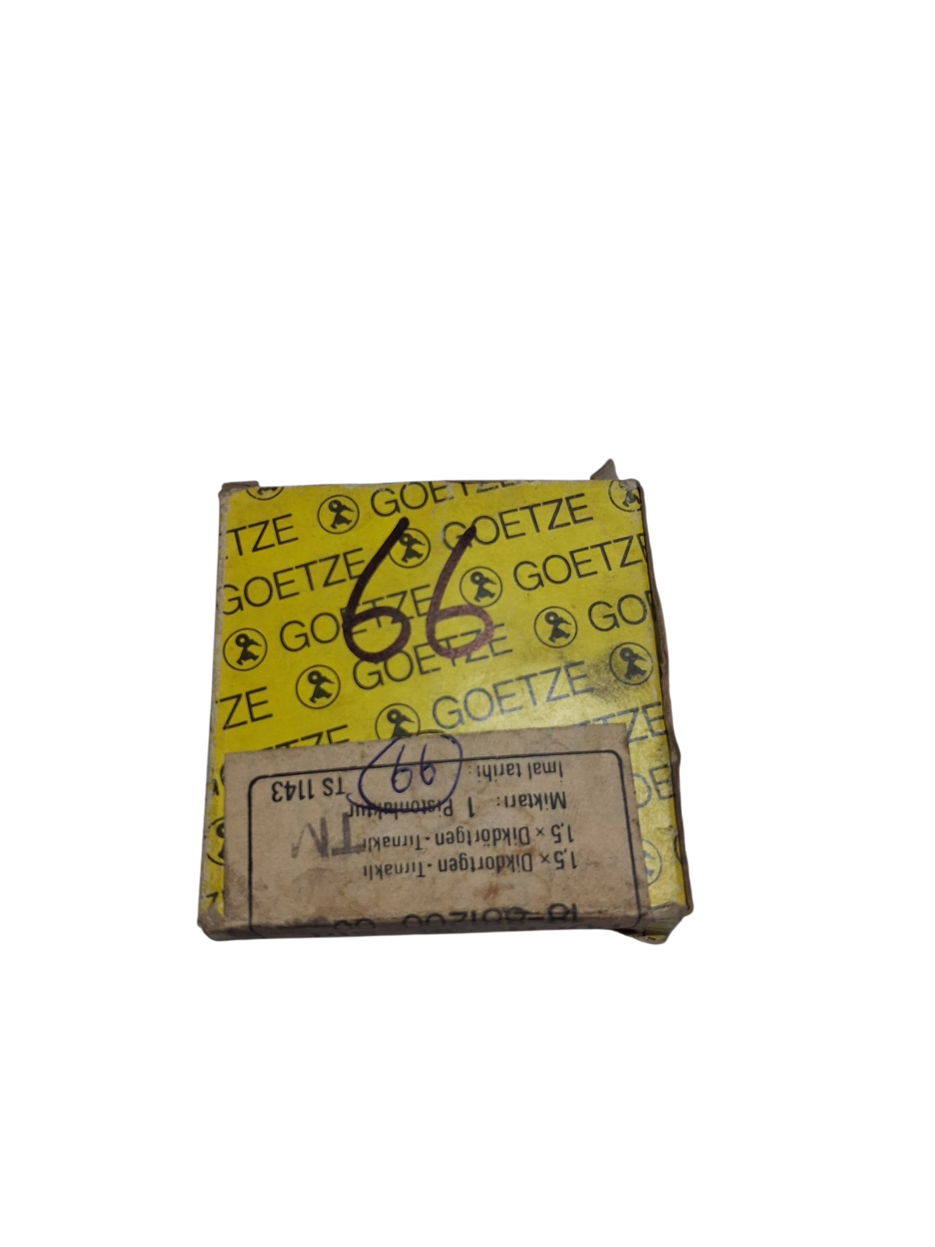 JAWA 250 66.00 mm Segman Takımı Orijinal Goetze